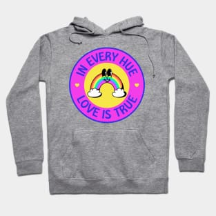 Love Is True In Every Hue - Support The LGBT Community Hoodie